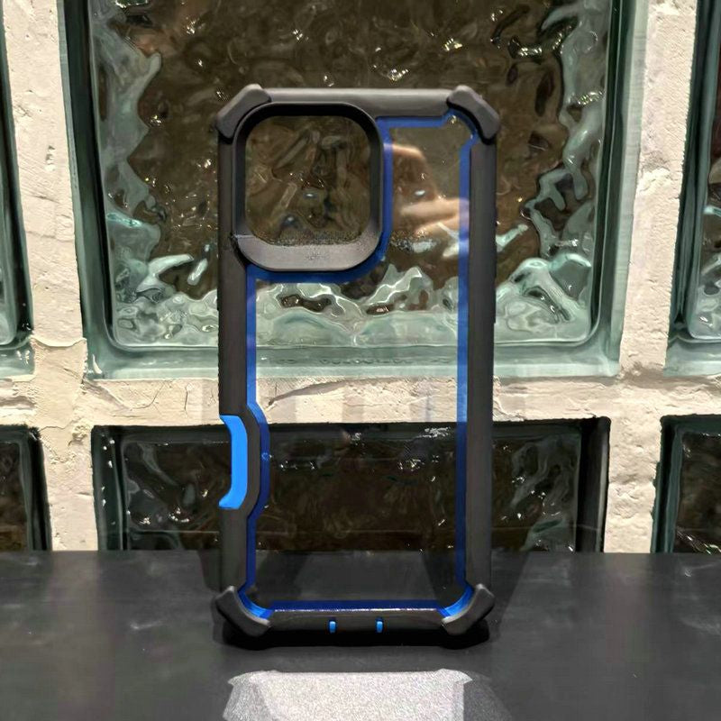 Thickened Double-layer Anti-fall Transparent Phone Case For iPhone