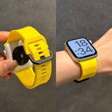 New Silicone Strap For Apple Watch