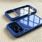Transparent Wireless Charge Phone Case For iPhone