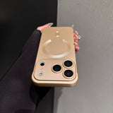 Ultra-thin Frameless Magnetic Phone Case For iPhone