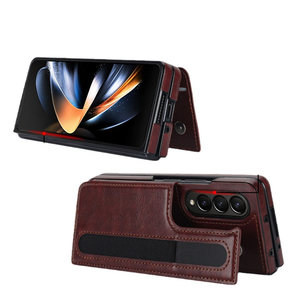 Leather Phone Case For Samsung Galaxy Z Fold