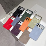 Flannel Magnetic Phone Case For iPhone