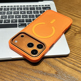 Frosted Magnetic Phone Case For iPhone