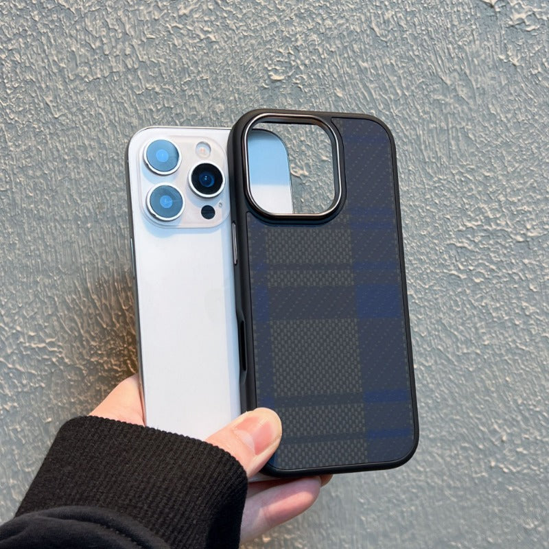 Plaid Stripe Phone Case For iPhone