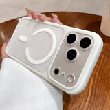 Frosted Magnetic Phone Case For iPhone