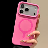 Liquid Silicone Magnetic Phone Case For iPhone