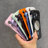 Magnetic Frameless Hard Phone Case For iPhone