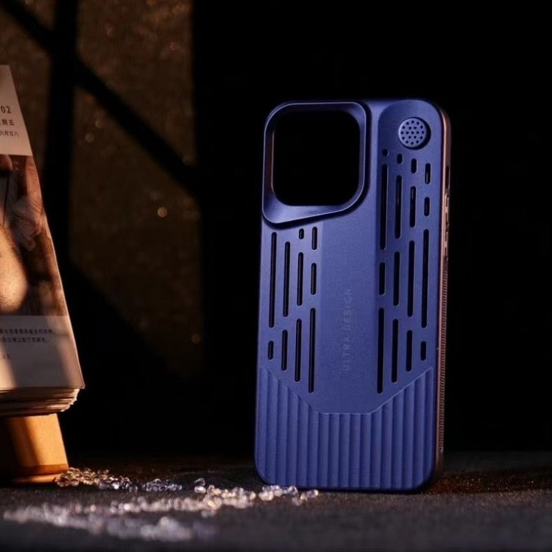 Vertical Stripe Hollow Phone Case For iPhone