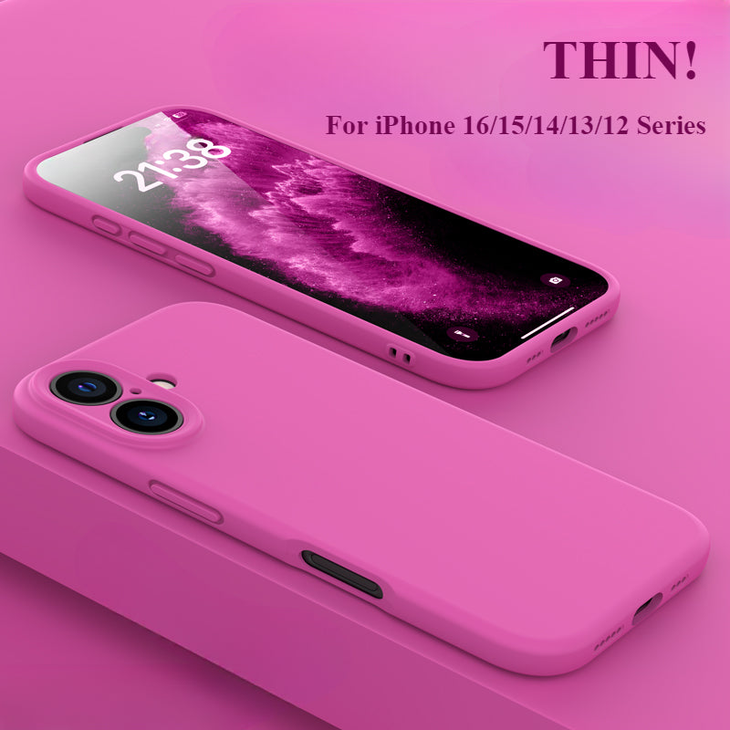 New Silicone Shockproof Thin Phone Case For iPhone