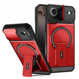 Magnetic Bracket Phone Case For iPhone