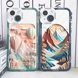Landscape Anti-fall Phone Case For iPhone