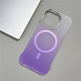 Gradient Color Ultra-thin Borderless Phone Case For iPhone