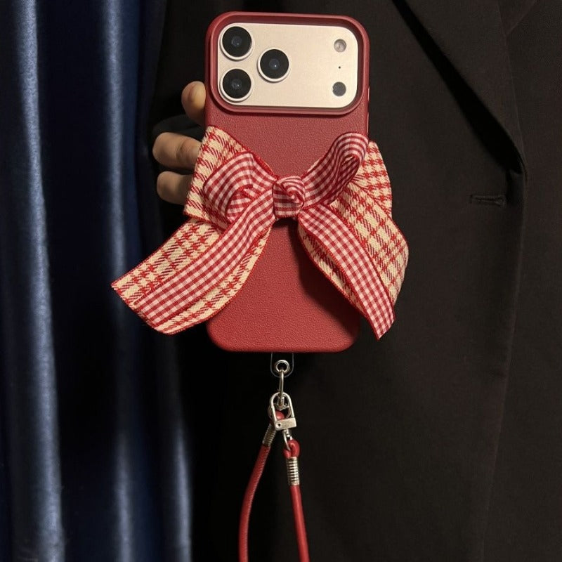 3D Bow Phone Case For iPhone