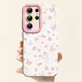 Butterfly Puppy Silicone Phone Case For Samsung