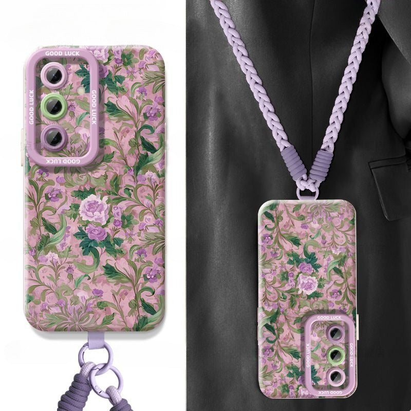 Flower Silicone Phone Case For Samsung