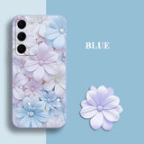 Flower Silicone Soft Phone Case For Samsung