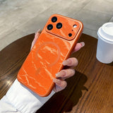 Large Window Magnetic Phone Case For iPhone