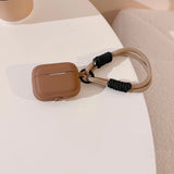 Cute with Strap Silicone Soft Cover Case For Apple AirPods