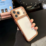 Rhinestone Drop Protection Phone Case For iPhone