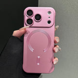 Ultra-thin Frameless Magnetic Phone Case For iPhone