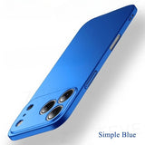 Slim Matte Hard PC Case For iPhone