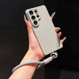 Solid Color Soft Polka Dot Phone Case For Samsung