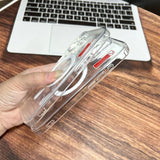 Crystal Clear Hard Magnetic Phone Case For iPhone
