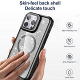 Lens Bracket Magnetic Phone Case For iPhone