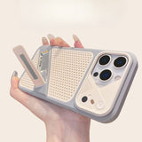 New Summer Heat Dissipation and Breathable Phone Case for iPhone