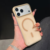 Ultra Thin Frameless Phone Case For iPhone Magnetic Matte Protection Cover