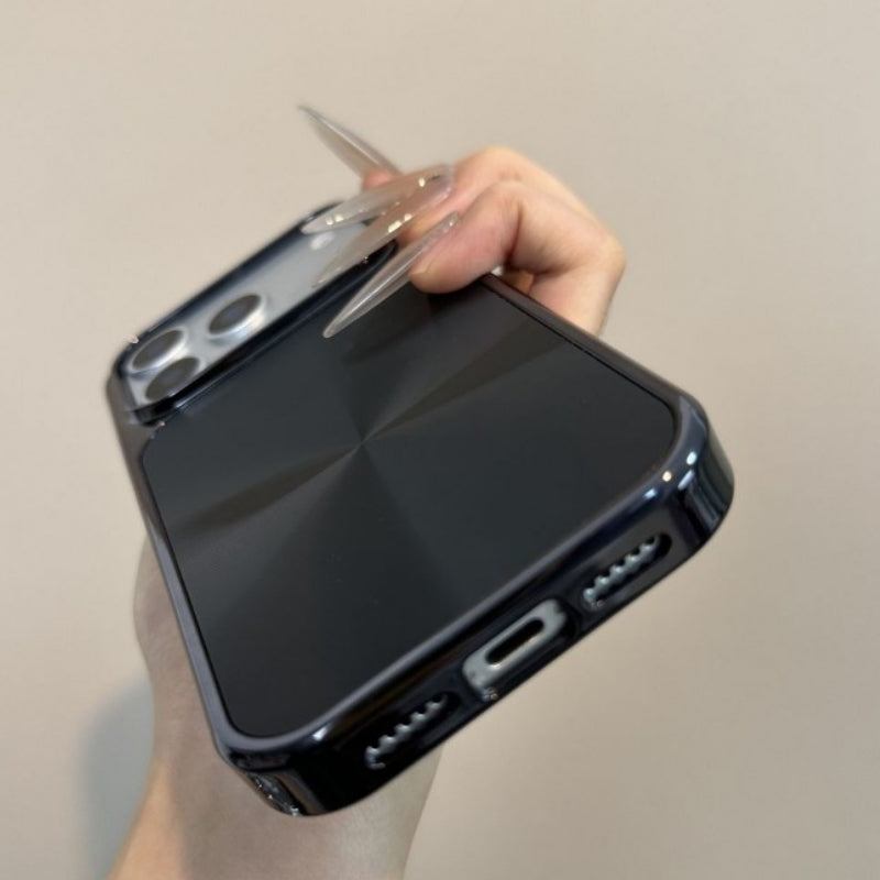 Electroplated CD-pattern Phone Case For iPhone