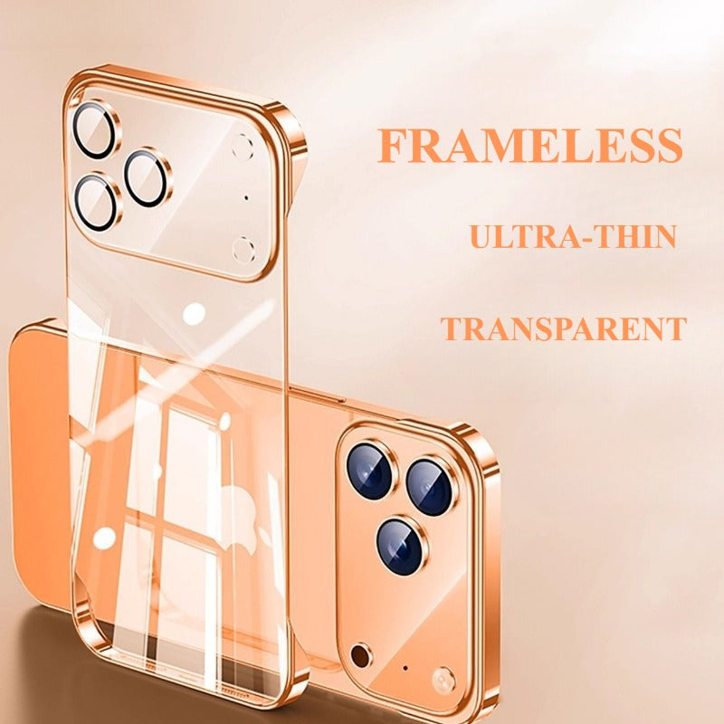 Ultra-thin Borderless Phone Case For iPhone