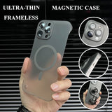 Ultra-thin Magnetic Frameless Phone Case For iPhone