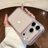 Transparent Glitter Phone Case For iPhone