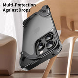 Magnetic Transparent Borderless Phone Case For iPhone