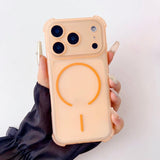 Frosted Semi-Transparent Soft Phone Case For iPhone