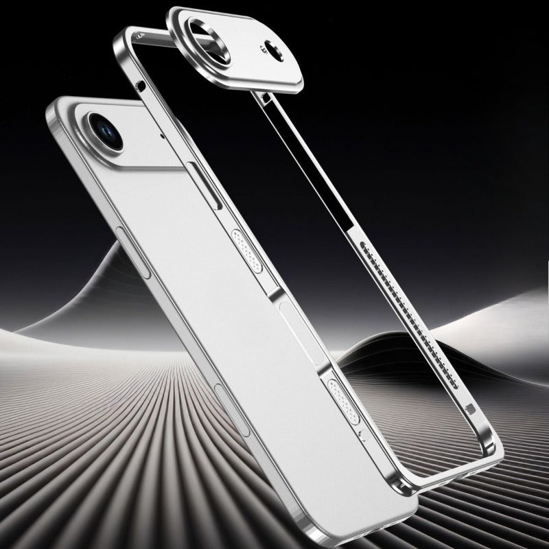 Ultra-thin Metal Frame Phone Case For iPhone