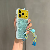 Foil-textured Phone Case For iPhone