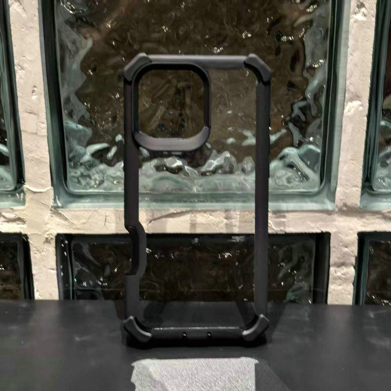 Thickened Double-layer Anti-fall Transparent Phone Case For iPhone