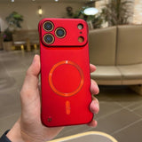 Frameless Magnetic Phone Case For iPhone