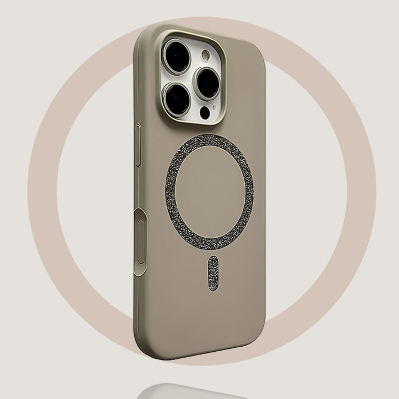 Glitter Magnetic Phone Case For iPhone