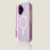 Jelly Magnetic Silicone Bracelet Phone Case For iPhone