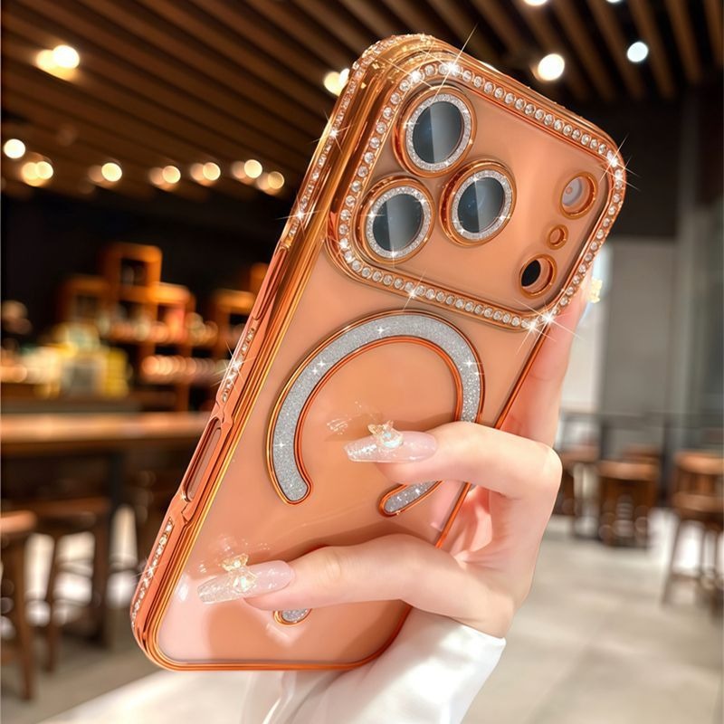 Magnetic Transparent Phone Case For iPhone