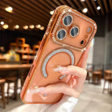 Magnetic Transparent Phone Case For iPhone