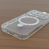 Transparent Magnetic Phone Case For iPhone
