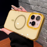 Glitter Magnetic Drop-Proof Phone Case For iPhone