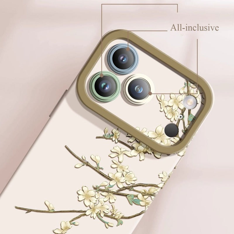 Branch Lanyard Phone Case For iPhone