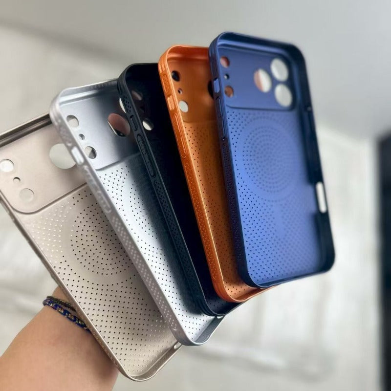 Breathable and Heat-dissipating Magnetic Phone Case For iPhone – Plumun