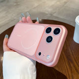 Ultra-thin Translucent Magnetic Phone Case For iPhone