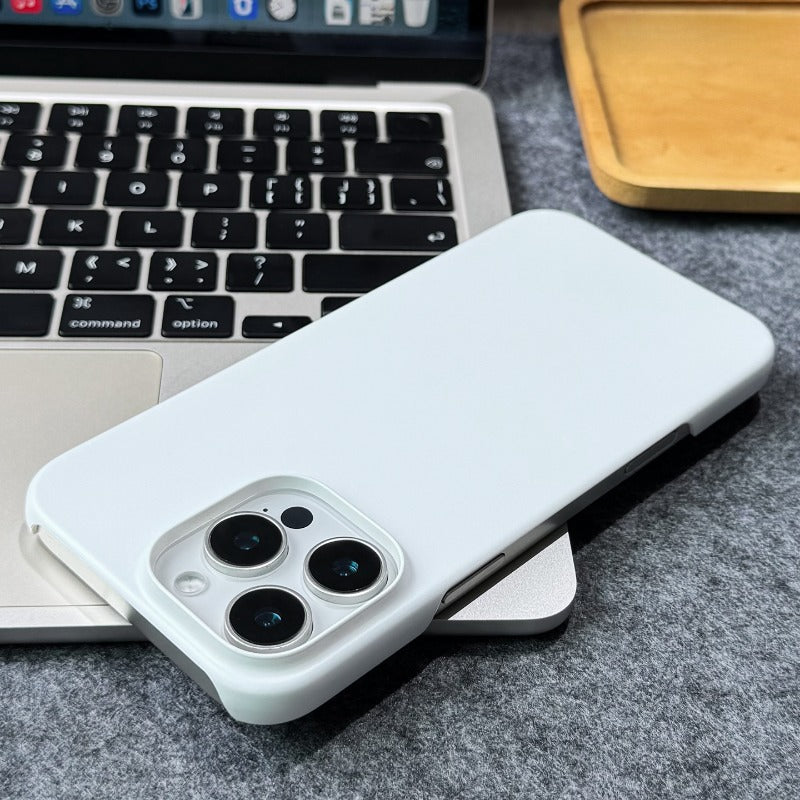 Ultra-thin Half-cover Heat Dissipation Frosted Phone Case For iPhone